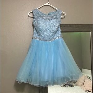 dama dresses light blue